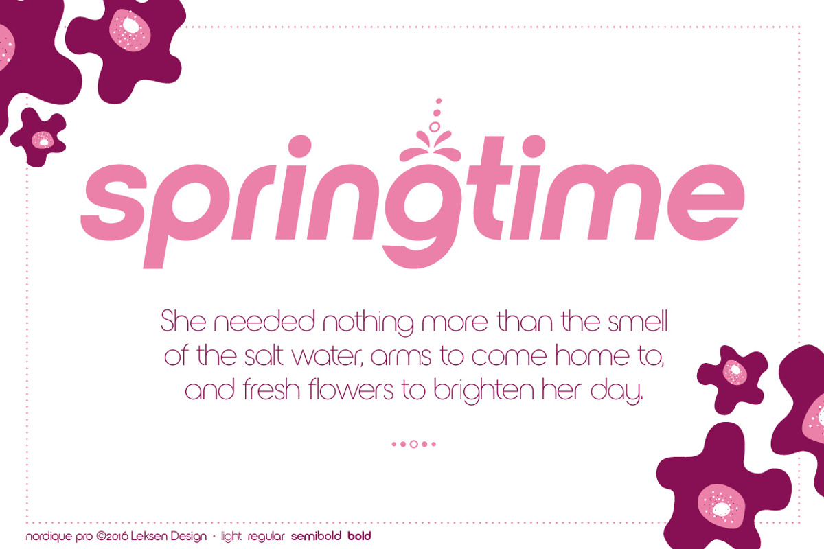 Nordique Pro Bold Italic, a Sans Serif Font by Leksen Design (Photo 2 of 4)