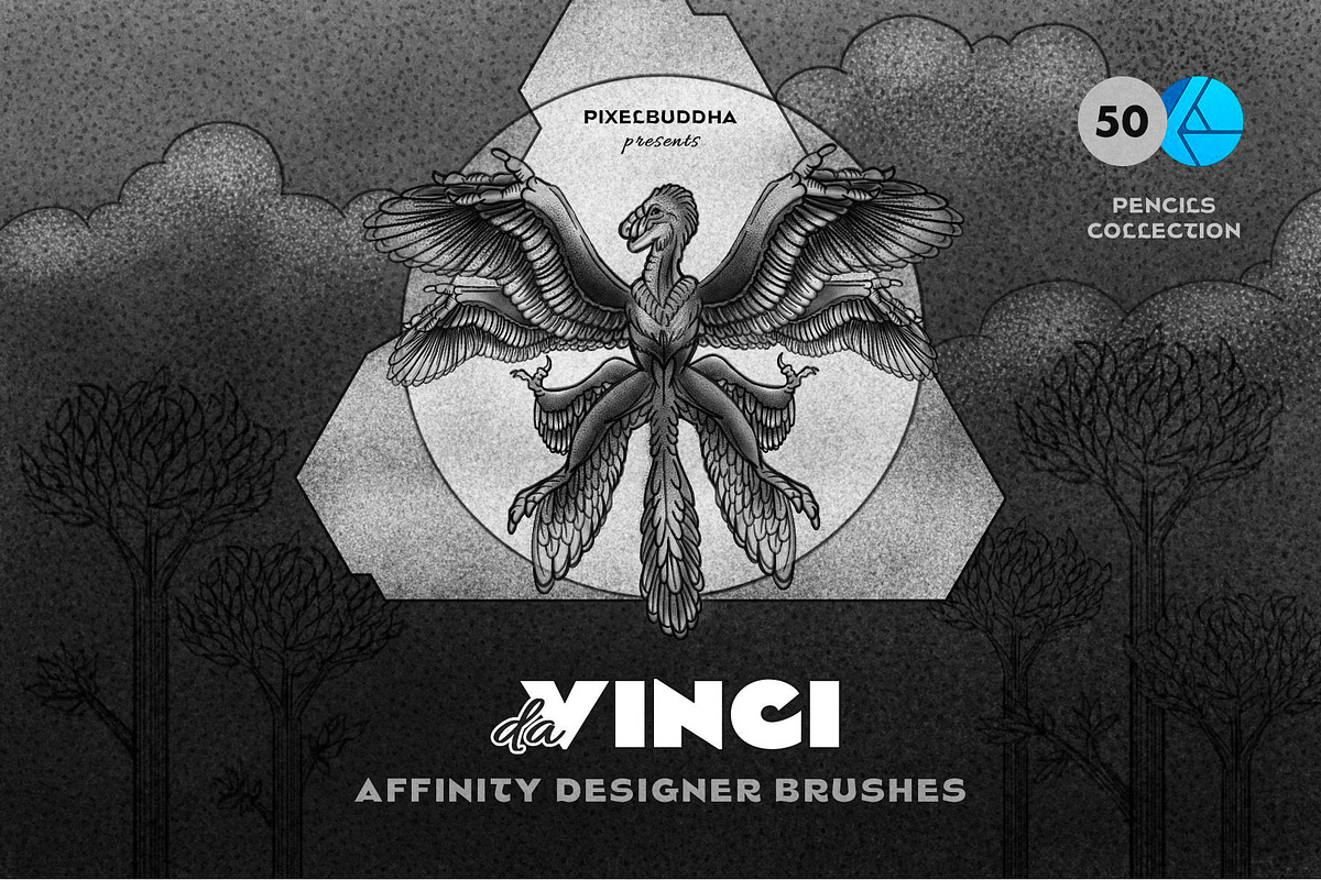 Affinity Brushes Bundle, a Brush Add-On by pixelbuddha.net (Photo 6 of 8)