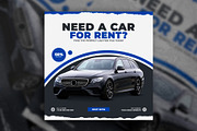 Rent a car social media post, a Social Media Template by Tanmoy Topu (Thumbnail 8 of 11)