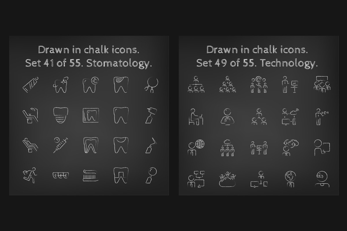 1100 Chalkboard vector icons pack, an Outline Icon by Visual Generation (Photo 24 of 31)