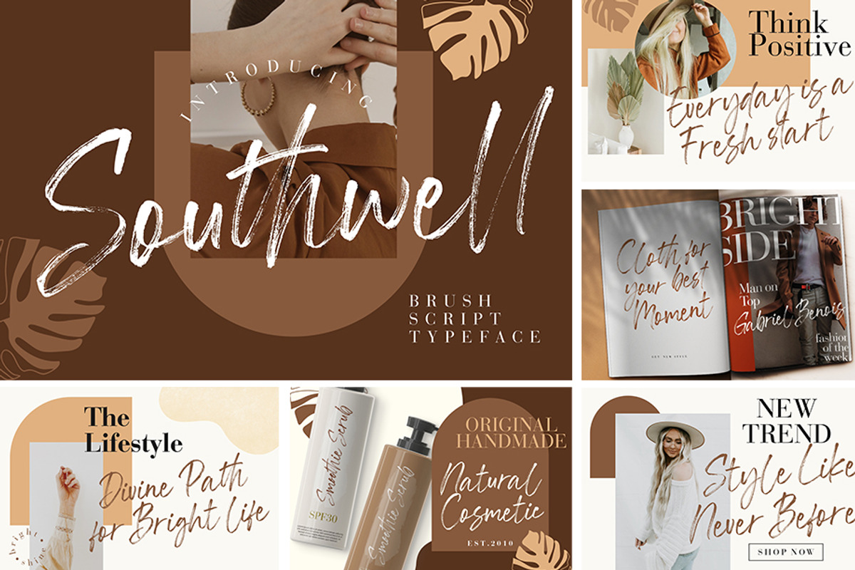 When Modern Meet Vintage Font Bundle, a Script Font by Creatype Studio (Photo 40 of 45)