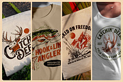 Outdoor Adventure Badges, an Animal Illustration by Bromz Studio (Thumbnail 2 of 7)