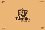Tanuki Logo Template, a Branding & Logo Template by Kreasi Malam (Thumbnail 4 of 10)