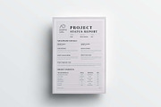 Project Status Report | Word & Indd, a Stationery Template by design_hut (Thumbnail 3 of 6)