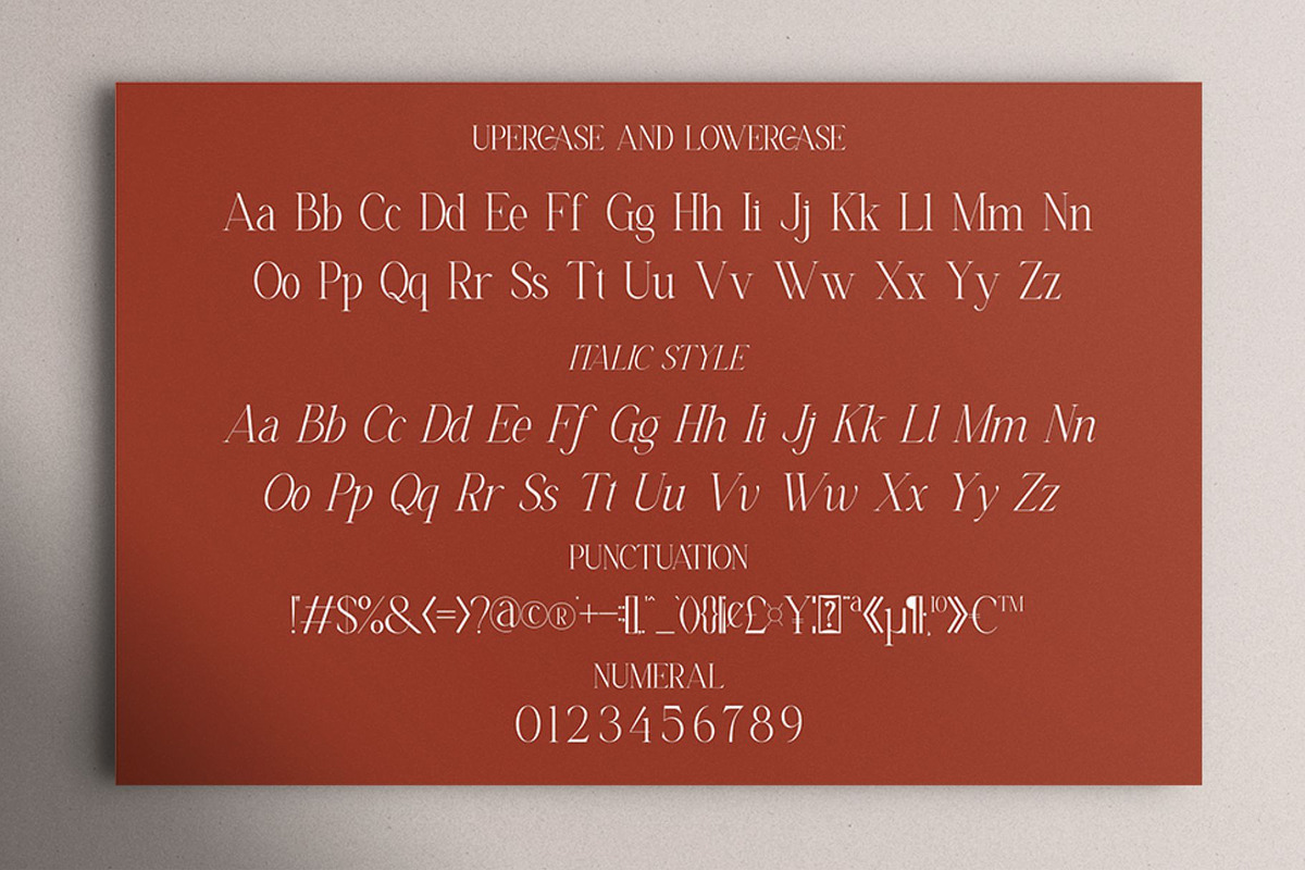 Venatea | New Serif Font With Italic, a Serif Font by Idea Studio (Photo 8 of 10)