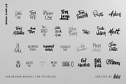 Pen Drawer Procreate Brush Set, a Brush Add-On by Inky Pixels (Thumbnail 4 of 7)