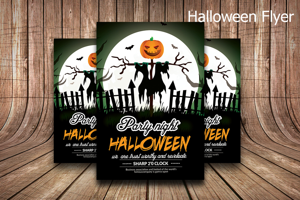 Halloween Flyer, a Flyer Template by The G! Design