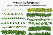 Modern Florals and Wreath Creator, a Brush Add-On by theinkaffair (Thumbnail 4 of 10)