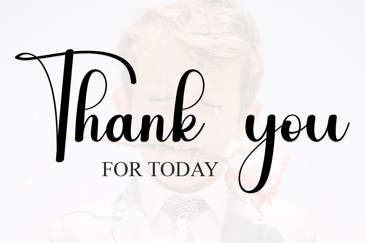 Amazing Calligraphy, a Script Font by InermediaSTUDIO (Photo 8 of 8)