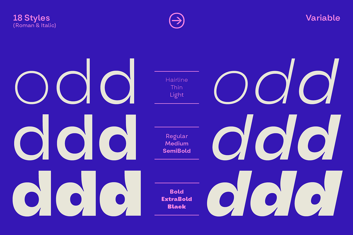 Oddval Text Font Family, a Sans Serif Font by Type Forward (Photo 4 of 10)