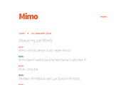 Mimo - Clean Tumblr Theme, a Websites & App Template by mselmany (Thumbnail 4 of 5)