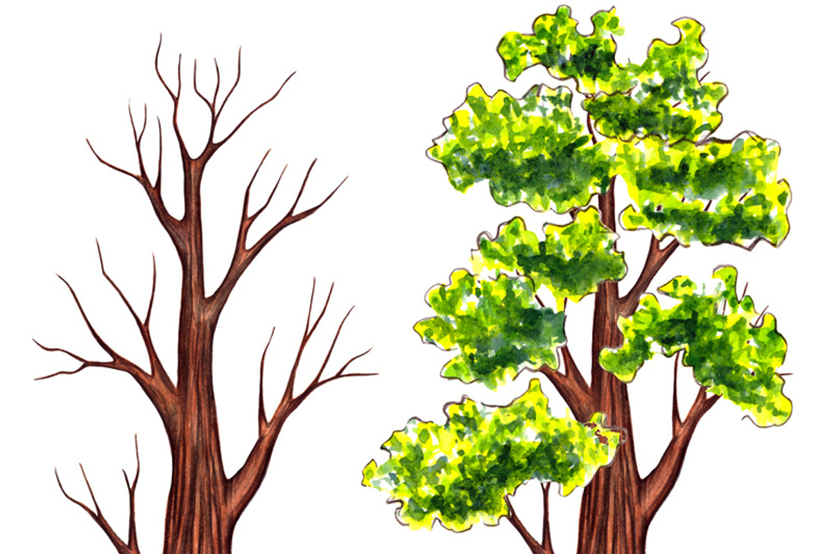 Watercolor house environment, an Illustration by Verlena's Corner (Photo 5 of 7)