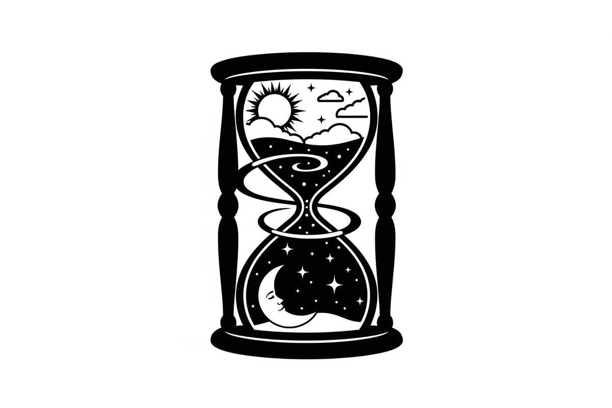 Celestial Sun Moon Hourglass Bundle, an Illustration by Gaye Art (Photo 27 of 31)