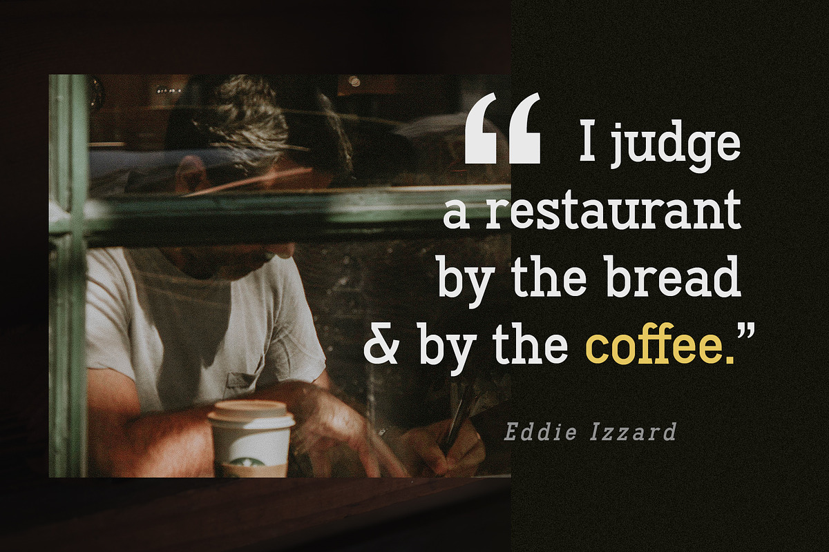 Hodgeson, a Slab Serif Font by Arterfak Project (Photo 11 of 11)