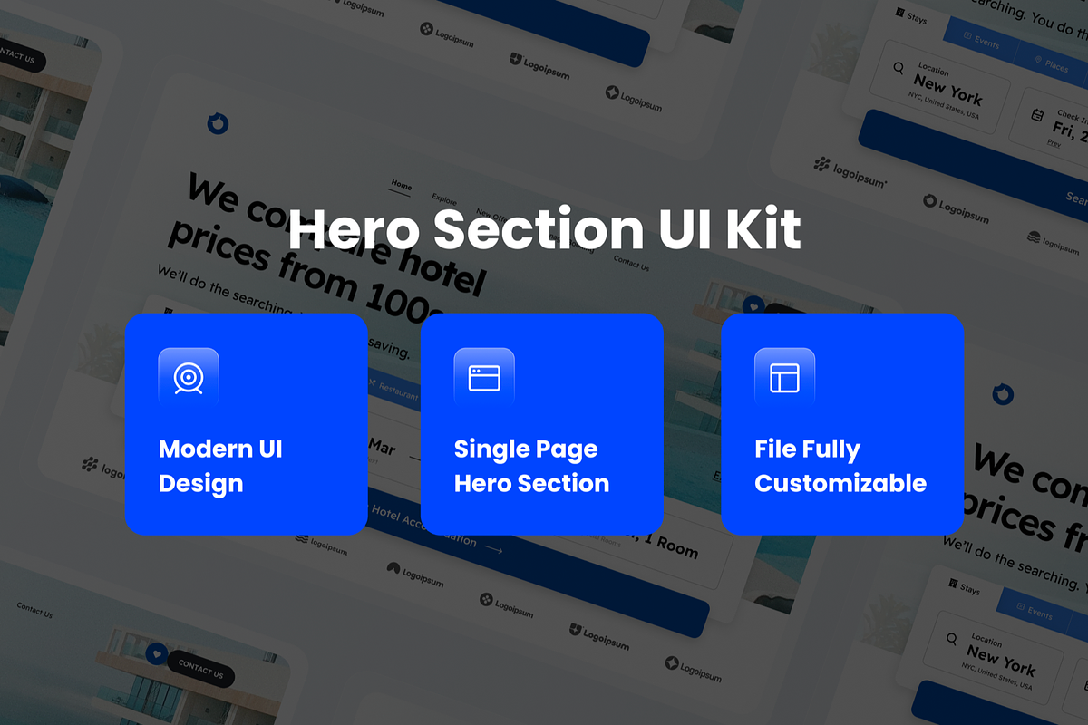 SuiteSpot Hotel Booking Hero Header, a Templates & Theme by SquidPixey (Photo 3 of 3)