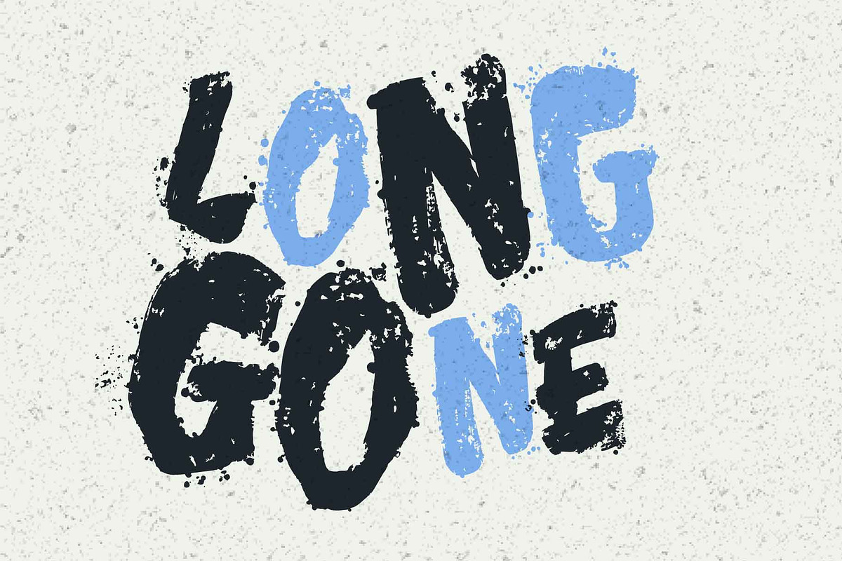 Big Bowl; Brush Display Font, a Script Font by Eko Bimantara (Photo 3 of 5)