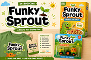 Funky Sprout, a Slab Serif Font by Wow Magic (Thumbnail 1 of 5)
