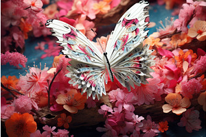 Aromatic Butterfly Flower. Generate