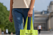 Insanely Realistic Tote Bag Mockup, a Product Mockup by Mockupdaddy (Thumbnail 12 of 31)