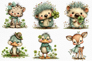 Whimsical St Patrick's Day Clipart, an Illustration by Craft Nest (Thumbnail 3 of 11)