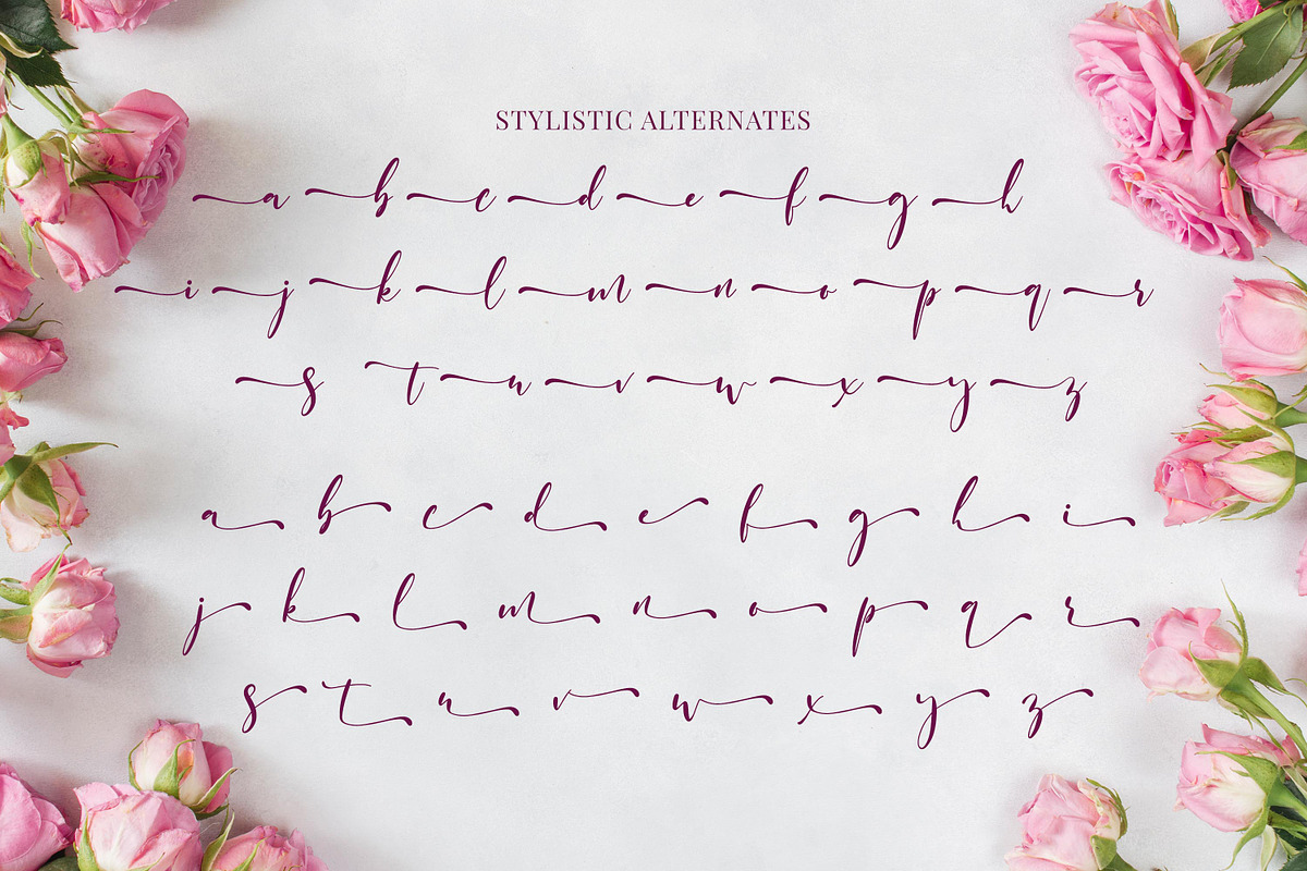Saturated - Beautiful Script Font, a Script Font by Almarkhatype (Photo 11 of 12)