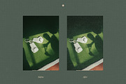 Halftone Paper Texture Overlays, a Texture Graphic by Freezerondigital (Thumbnail 6 of 11)