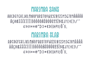 Marimba Font Duo