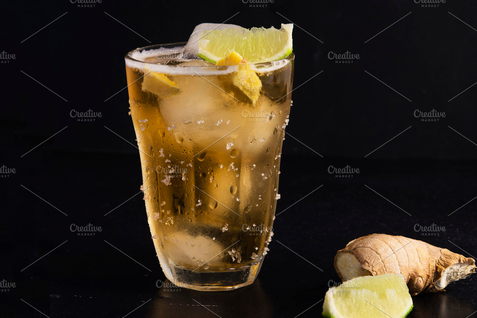 Carrot, lime and ginger juice, a Food & Drink Photo by DalaiFood