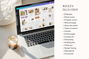 Cookbook Recipe Book Template, a Magazine Template by ShopRShop (Thumbnail 2 of 9)