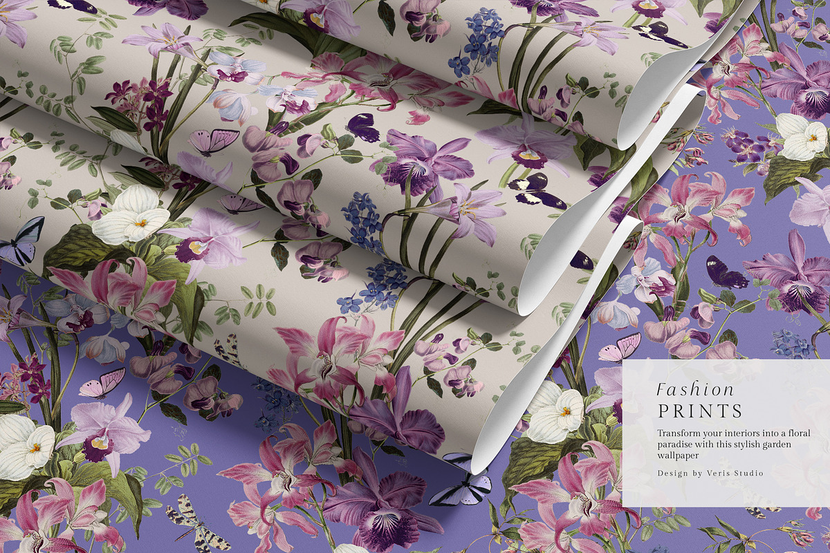 JUNO Flower Floral Seamless Pattern, a Pattern Graphic by Veris Studio (Photo 14 of 14)