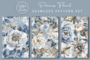 Peonies Floral Seamless Pattern, a Pattern Graphic by Artful Prints (Thumbnail 3 of 7)