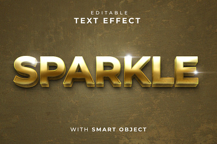 golden trexture editable text effect, a Layer Style Add-On by yokbisayok