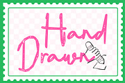 CS Galysia Stamp, a Script Font by Craft Supply Co. (Thumbnail 2 of 8)