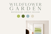 Wildflower Garden Watercolor Set, a Decorative Illustration by Karma (Thumbnail 8 of 15)