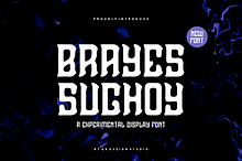 Brayes Sughoy - Experimental Font
