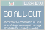 Quiet Thinker font, a Sans Serif Font by weknow (Thumbnail 3 of 8)