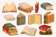 Vintage Books Illustrations, an Education Illustration by Anna Studio (Thumbnail 10 of 11)