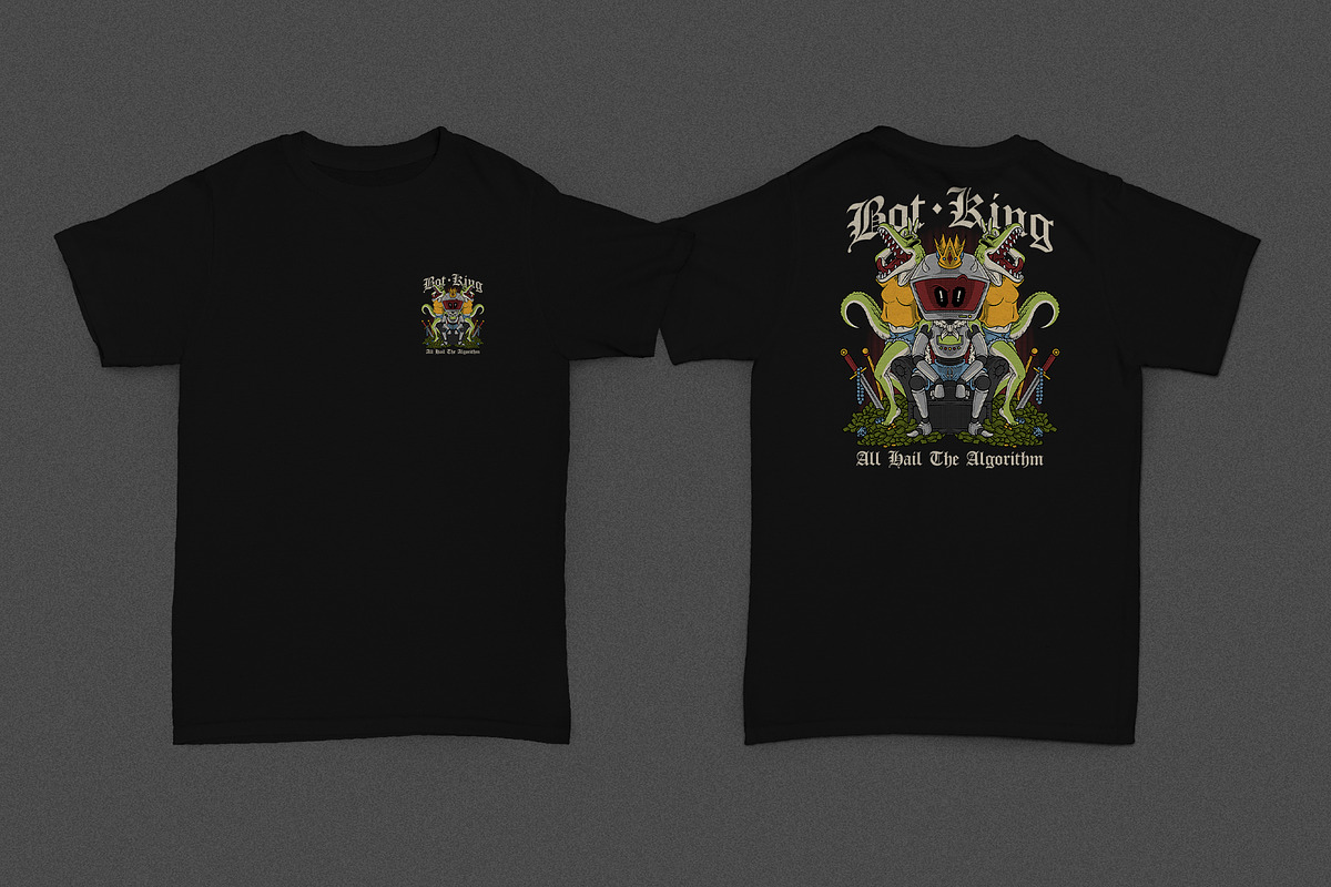 Robot King with Crocodile Girls, a Branding & Logo Template by Judsart (Photo 2 of 3)