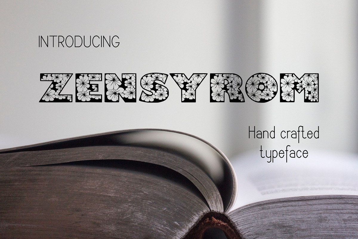 Zensyrom typeface