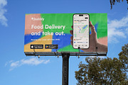 Billboard Poster Street Mockup, an Advertising Mockup by Asylab (Thumbnail 2 of 5)