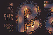 Night Road - 3D Lettering, a Graphic by MIIM (Thumbnail 2 of 8)