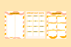 Daily And Weekly Planner