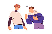 People in tears crying. Whiny mood, a Person Illustration by Good Studio (Thumbnail 5 of 9)
