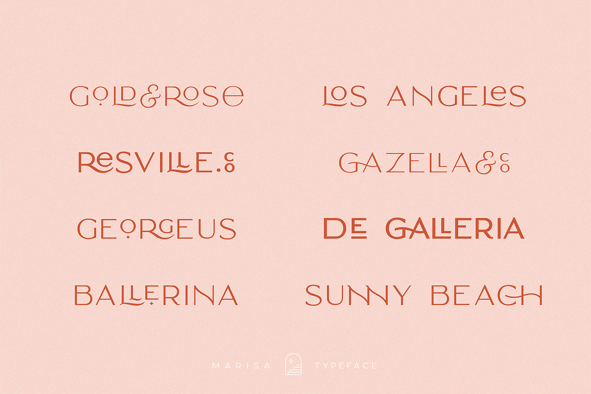 Classy Marisa - Elegant Typeface, a Sans Serif Font by Kaligra.co (Photo 29 of 30)