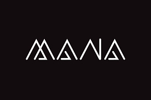 MANA Hawaiian Alphabet Font