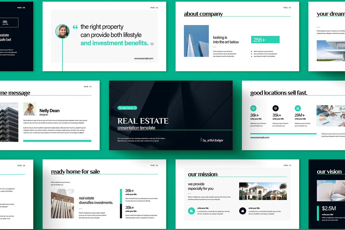Real Estate Presentation Design, a Presentation Template by ContestDesign (Photo 1 of 6)