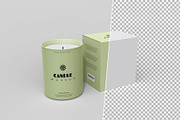 Scented Candle Jar Mockup, a Product Mockup by graphypix (Thumbnail 2 of 4)