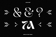 Armany - Display Font Family, a Sans Serif Font by LoneArmy (Thumbnail 7 of 16)