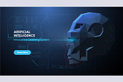 Futuristic posters AI, a Technology Illustration by Andrew_Derr (Thumbnail 9 of 11)