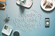 Roundless Script, a Script Font by hampura (Thumbnail 4 of 10)
